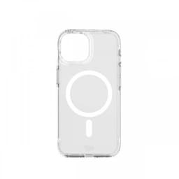 Tech21 iPhone 15 Deksel Evo Clear MagSafe Transparent