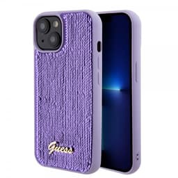 Guess iPhone 15 Plus Deksel Sequin Lilla