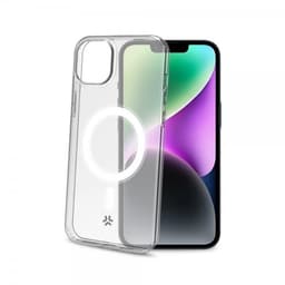 Celly iPhone 15 Cover GELSKINMAG MagSafe Transparent