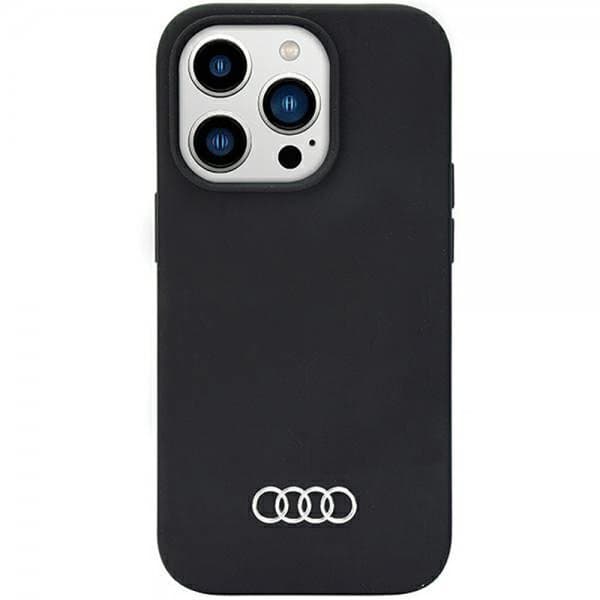 Audi iPhone 14 Pro Skal Silicone Svart