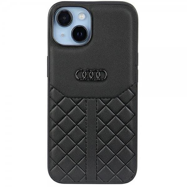 Audi iPhone 14 Skal Genuine Leather Case