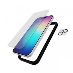 Tech21 iPhone 15 Plus Skærmbeskytter Kameralinsebeskytter Impact Glass Set
