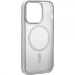 Puro iPhone 15 Pro Deksel Gradient MagSafe Sølv
