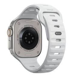 NOMAD Apple Watch 42/44/45mm/Apple Watch Ultra Armband Sport Band Vit