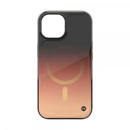 Clckr iPhone 15 Deksel Onyx MagSafe Copper