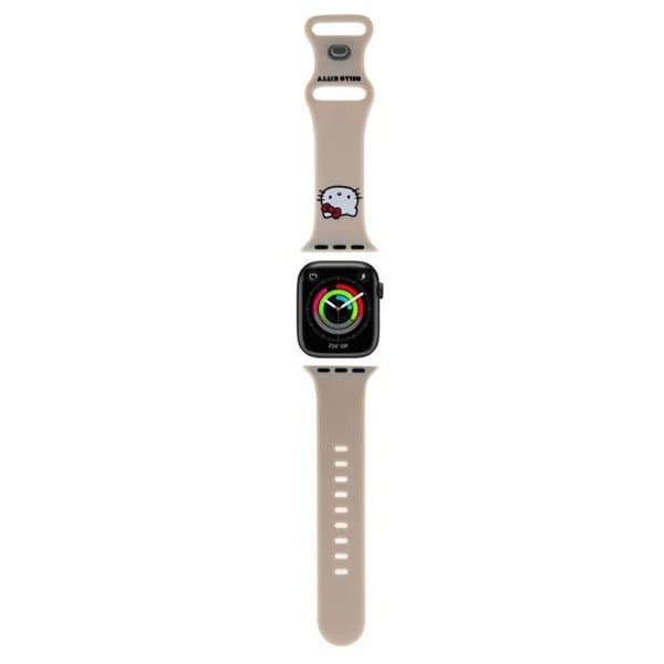 Hello Kitty Apple Watch 38/40/41mm Armband Liquid Silicone