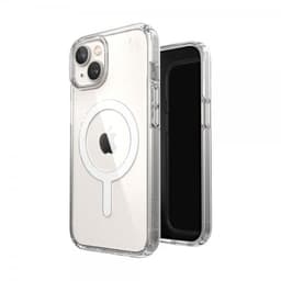 Speck iPhone 14 Cover Presidio Perfect-Clear MagSafe Transparent