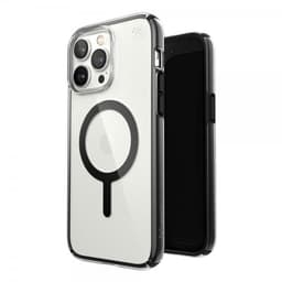 Speck iPhone 14 Pro Max Deksel Presidio Perfect-Clear Impact Geometry MagSafe Svart
