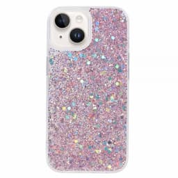 Nordic Covers iPhone 15 Cover Sparkle Series Blossom Pink