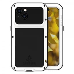 Love Mei iPhone 15 Deksel Powerful Case Hvit