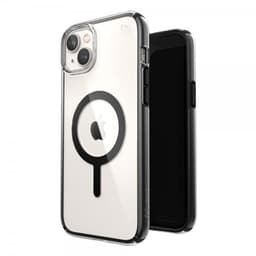 Speck iPhone 14 Plus Deksel Presidio Perfect-Clear Impact Geometry MagSafe Svart