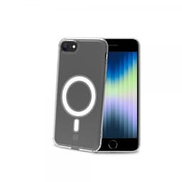 Celly iPhone 7/8/SE Deksel GELSKINMAG MagSafe Transparent