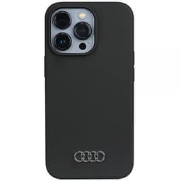 Audi iPhone 13/iPhone 13 Pro Kuori Silikoni Musta