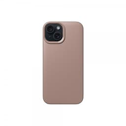 Nudient iPhone 15 Deksel Thin Case MagSafe Dusty Pink