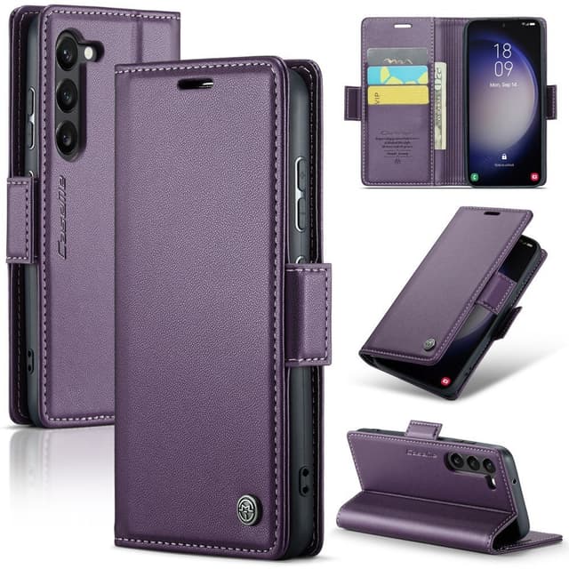 CASEME Retro Lompakkokotelo Samsung Galaxy S24