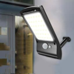Solcellelampe med Bevægelsesovervågning - 36 LED 280lm