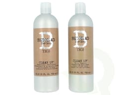 TIGI Bh For Men Clean It Up Tween Set 1500 ml Shampoo 750ml/Conditioner 750ml - For Healthy Looking Hair And Scalp