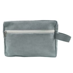 Toalettipussi vakosamettia Harmaa