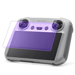 2 Pack Drone Remote Control Purple Arc Edge Screen Film for DJI Mini 3 Pro Läpinäkyvä