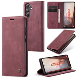 CASEME Lommebok-deksel Samsung Galaxy S23 FE - Burgund