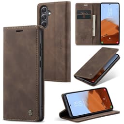 CASEME Lommebok-deksel Samsung Galaxy S23 FE - Kaffe