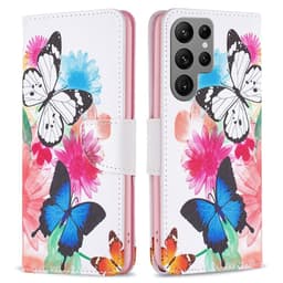 Til Samsung Galaxy S24 Ultra Lommebok-deksel Deksel Mønsterdeksel