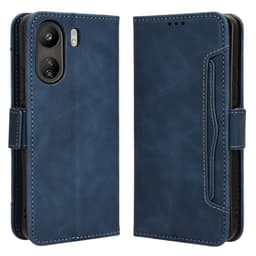 SKALO Xiaomi Redmi 13C 4G 6-lokeroa Lompakkokotelo - Sininen