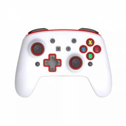 Trådlös Handkontroll för Nintendo Switch/Android/PC & iOS13, Röd/Vit