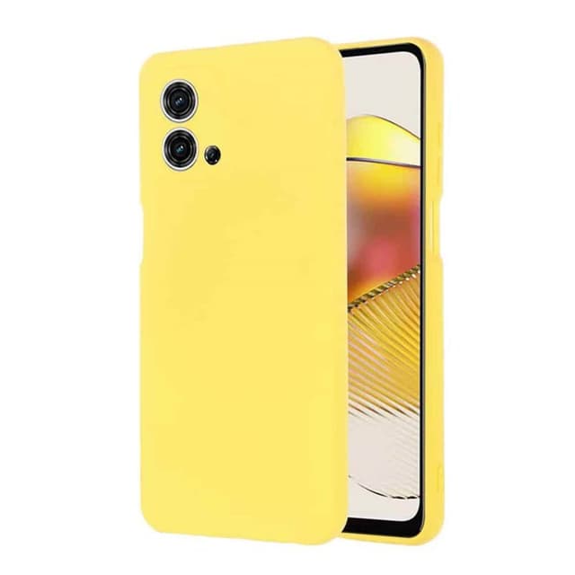 Liquid suojakuori Motorola Moto G84 - Keltainen
