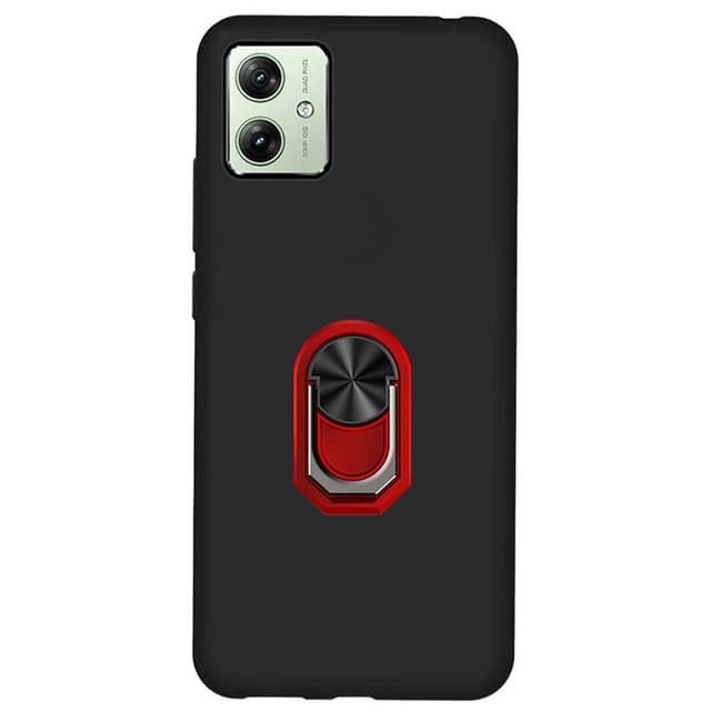 TPU sormuskotelo Motorola Moto G54 - Punainen