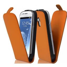 Samsung Galaxy S3 MINI Flipfodral Skal (Orange)