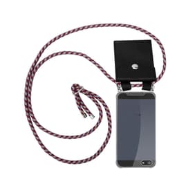 iPhone 5 / 5S / SE 2016 Etui Cover Kæde (Rød)
