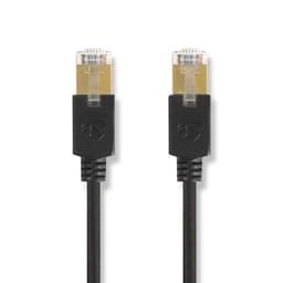 Nedis CAT6 Nätverkskabel | RJ45 hane | RJ45 hane | F/UTP | 15.0 m | Rund | LSZH / PVC | Antracit | Kartong med fönster