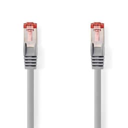 Nedis CAT6 Nätverkskabel | RJ45 hane | RJ45 hane | S/FTP | 10.0 m | Rund | LSZH / PVC | Grå | Låda