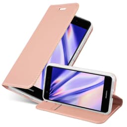 Huawei NOVA Suojakuori Lompakkokotelo (Vaaleanpunainen)