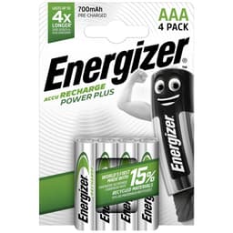 Energizer Power Plus HR03 Laddbart batteri AAA (R03)