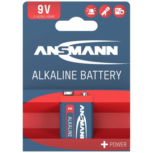 Ansmann 1515-0000 9 V-blokbatteri 1 stk