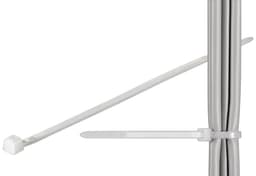 Buntband, väderbeständig nylon, genomskinliga