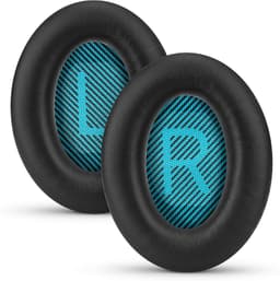 Ørepuder Bose QC35/25/15, AE2, AE 2i, AE 2w, SoundTrue, SoundLink Sort + blå