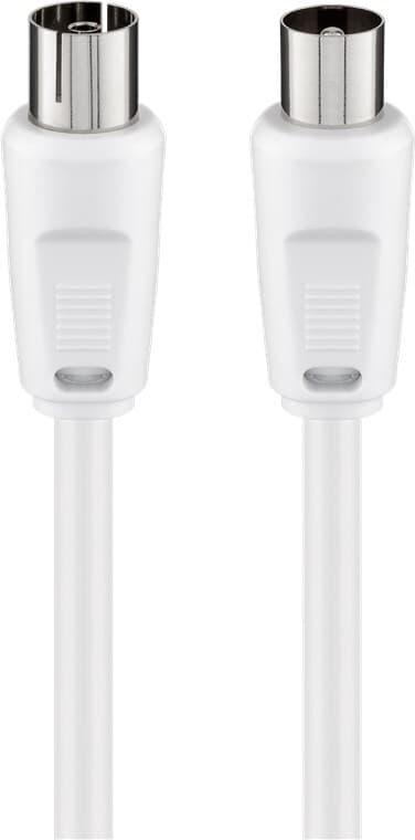 Antennekabel (80 dB), 2x skjermet