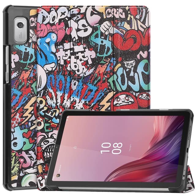 Tri - fold Fodral till Lenovo Tab M9 - Graffiti
