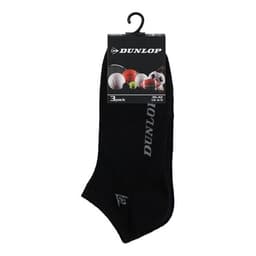 Dunlop Sneakersstrumpor 3-par 39-42 - svart