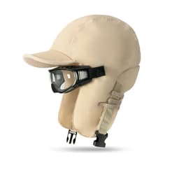 INF Utendørs vindtett varm ned lue For fotturer Ski Sykling Kaki