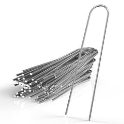 Jordankare 50x Jordspik 200 x 25 x 3,4 mm (silver)