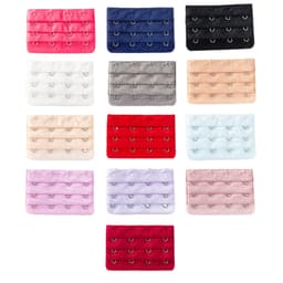 13-pak BH forlængelse 4 krog MultiColor