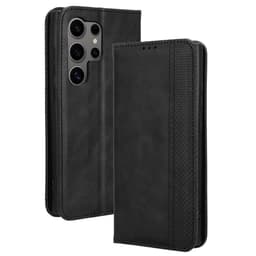 Samsung Galaxy S24 Ultra Plånboksfodral  - Svart