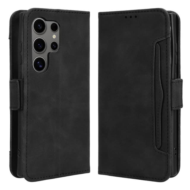 Samsung Galaxy S24 Ultra Plånboksfodral  - Svart