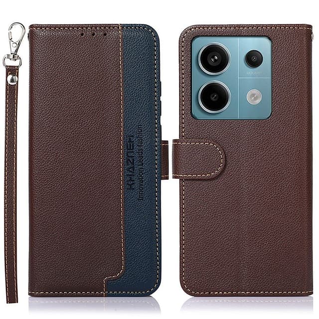 Xiaomi Redmi Note 13 Pro 5G Case Shell KHAZNEH Ruskea-sininen