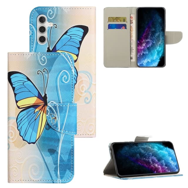 Til Samsung Galaxy A15 Lommebok-deksel Mønsterdeksel