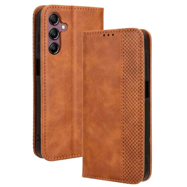 Samsung Galaxy A15 5G Plånboksfodral  - Brun